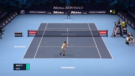Highlights: Fritz verdirbt Musettis Finals-Debüt