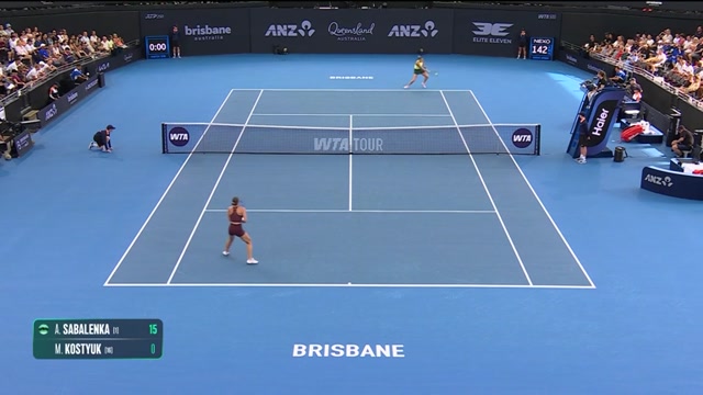 Highlights: Sabalenka gewinnt das Brisbane International