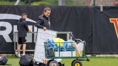 So lief Etas erstes Union-Training