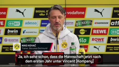 Kovac: "Bayern hat unter Kompany einen Schub gemacht"