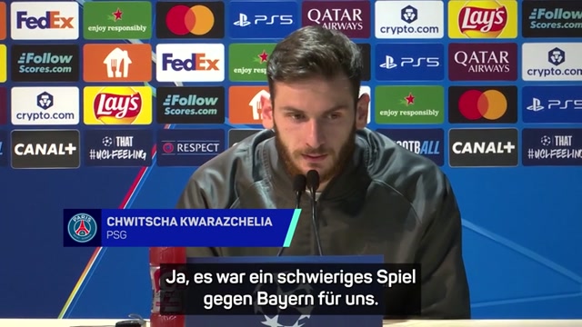 Kwarazchelia zu Bayern: "Wir wollen zurückschlagen" Kwarazchelia zu Bayern: "Wir wollen zurückschlagen"