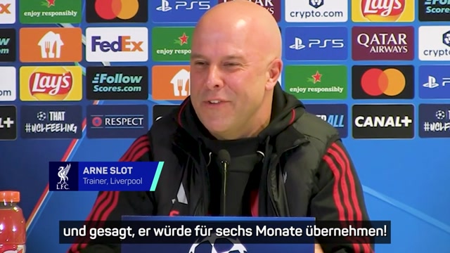 Alonso-Anruf? Slot scherzt: "Übernimmt morgen"