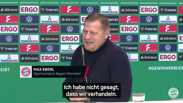 Eberl ordnet Kane-Spekulationen ein
