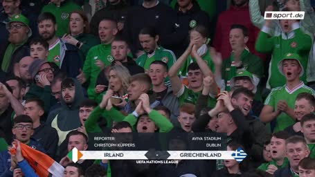 Griechenland entführt drei Punkte aus Irland