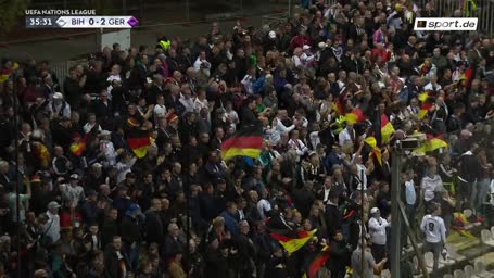 DFB-Team mit voller Kapelle gegen Bosnien-Herzegowina