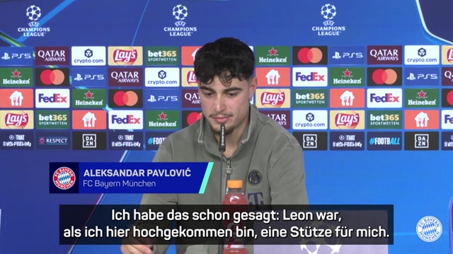 Pavlovic schwärmt von Goretzka: "Bin ihm dafür dankbar"