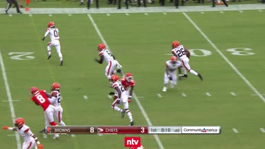 Chiefs völlig von der Rolle - Browns legen nach!