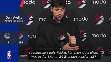 Avdija nach Billups-Festnahme: "Müssen weitermachen" Avdija nach Billups-Festnahme: "Müssen weitermachen"