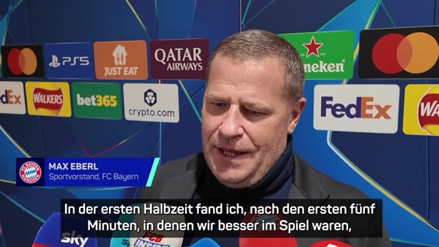 "Machen Chaos" - Eberl lobt Arsenals Standards