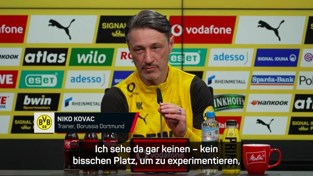 Kovac verzichtet vorerst auf Experimente