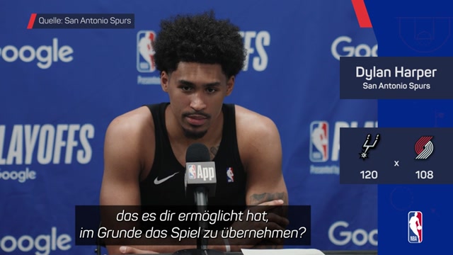 Harper dominiert: Spurs holen 2:1-Serienführung