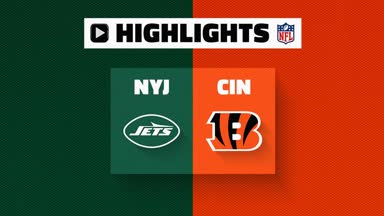 NFL Highlights: Jets @ Bengals