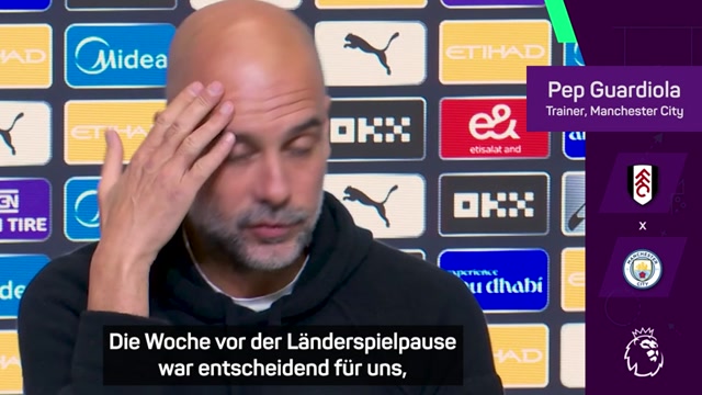 Guardiola: "Wir müssen Spiele gewinnen"