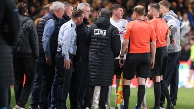 Skandal-Szenen überschatten Hansa-Sieg