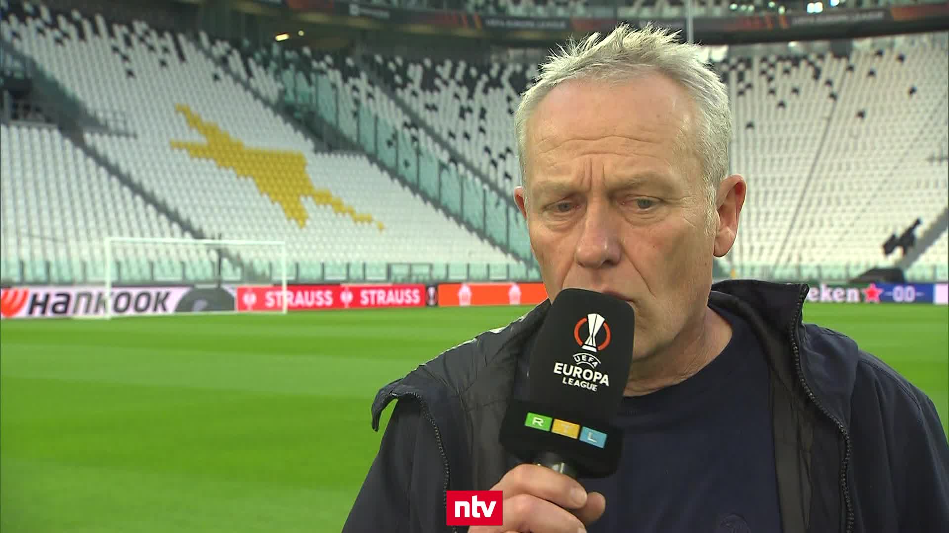 Streich vom Juve-Stadion beeindruckt