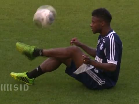 Schalke schwitzt im Trainingslager: Der Spaß spielt mit