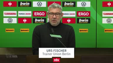 Union-Trainer Fischer freut sich über Halbfinal-Einzug