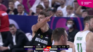EM-Highlights: 106:72! Deutschland rasiert Ungarn
