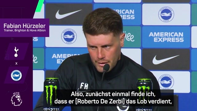 Hürzeler zu Tottenham: Premier League ist "gnadenlos"