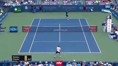 Zverevs dominanter Triumph in Cincinnati
