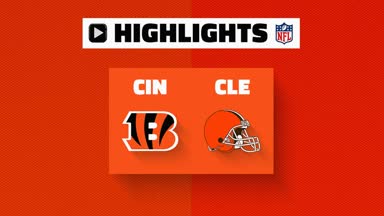 NFL Highlights: Bengals @ Browns