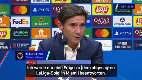 Marcelino zur Miami-Absage: Das war respektlos