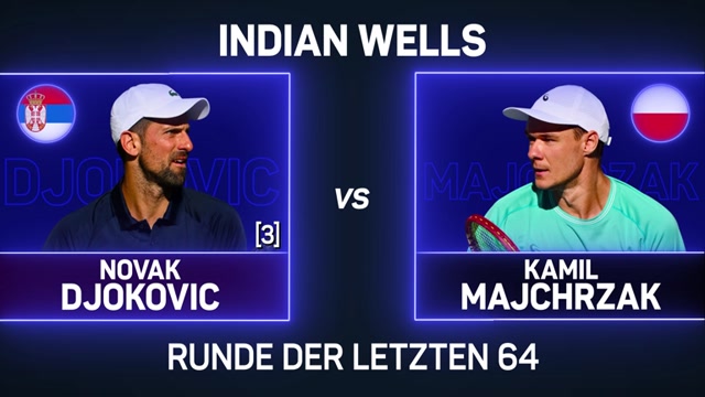 Highlights: Djoković dreht Auftakt in Indian Wells