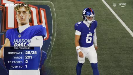 NFL Preseason Highlights: Giants zerlegen Patriots
