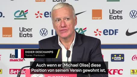 Deschamps über Olise: "Bleibt wichtiger Spieler"