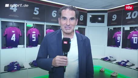 Reporter gibt Einblick in DFB-Kabine