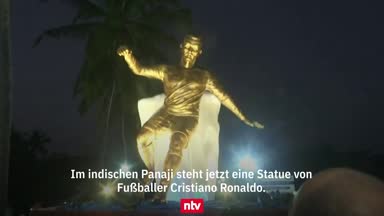 CR7-Statue sorgt für Aufregung