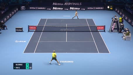 Highlights: Alcaraz kämpft sich gegen Fritz zurück