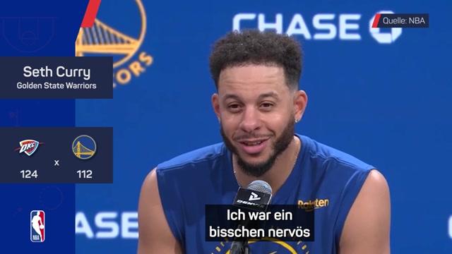 Curry nach GSW-Debüt: "Ganz natürlich"