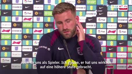 Shaw nimmt Southgate in Schutz