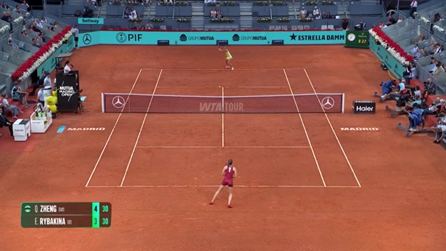 Rybakina mit Comeback-Sieg