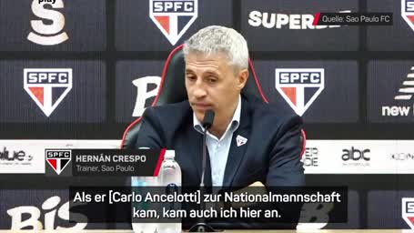 Crespo über Ancelotti: "Eine wichtige Person für mich"