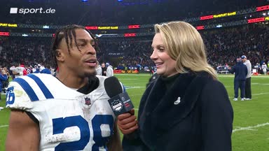 Colts-RB Taylor im Siegerinterview