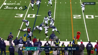 Spears vernascht die Jaguars-Defense für die Führung