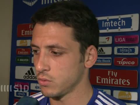 Hamburgs Co-Trainer Rahmen und Mittelfeldspieler Kacar über Fink