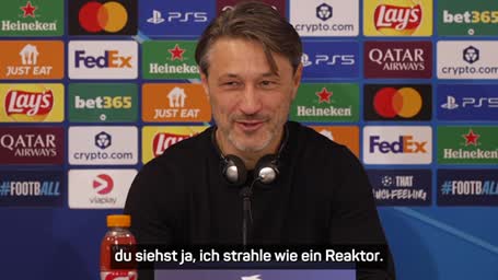 Kovac schwärmt von Brandt: "Strahle wie ein Reaktor"