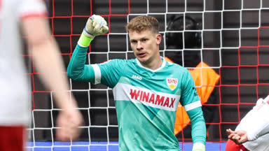 VfB-Keeper Nübel: "Es wird Geschichte geschrieben"