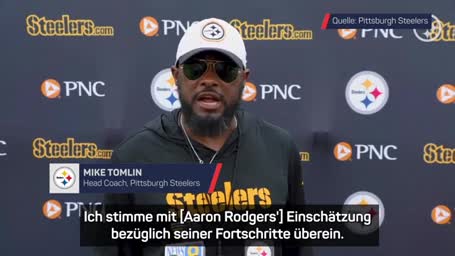 Steelers-Coach: Rodgers macht "richtig guten Job"
