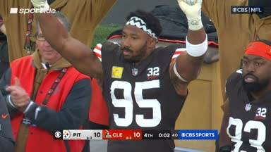 Last-Second-Field-Goal! Browns siegen