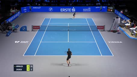 Highlights: Zverev erreicht Viertelfinale in Wien