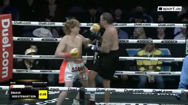 Spektakulärer K.o. bei Promi-Box-Event