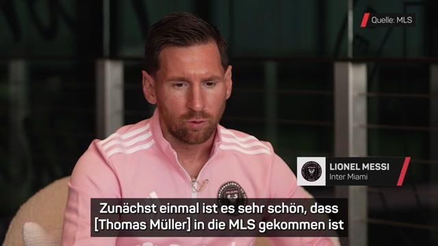 Messi singt Loblied auf Müller