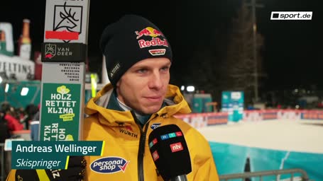 Wellinger über den Plan fürs letzte Springen