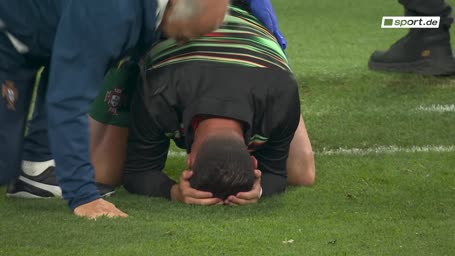 Tränen bei Cristiano Ronaldo
