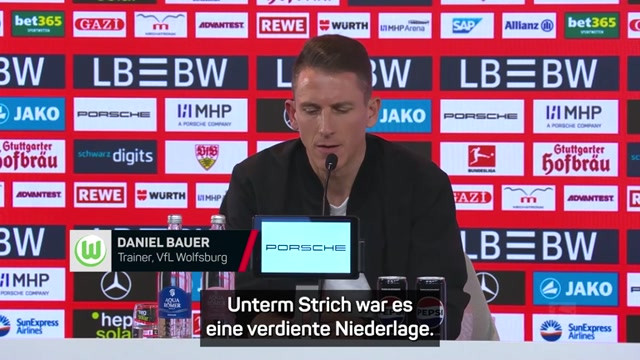 Wolfsburg-Coach Bauer kämpft um seinen Job Wolfsburg-Coach Bauer kämpft um seinen Job