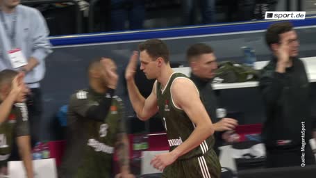 Bayerns Basketballer gewinnen irres Offensivspektakel